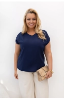 M12705 TOP KIM GRANATOWY M12705 TOP KIM GRANATOWY