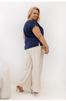 M12705 TOP KIM GRANATOWY M12705 TOP KIM GRANATOWY