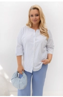 M22403 ELENA TENIS BIAŁA W PASKI