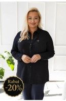 M24601 KOSZULA ILONA CZARNA M24601 KOSZULA ILONA CZARNA