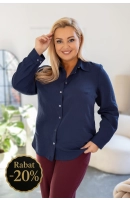 M24702 KOSZULA VIOLET GRANATOWA M24702 KOSZULA VIOLET GRANATOWA