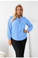 M46205 BLUZKA AMELIA NIEBIESKA