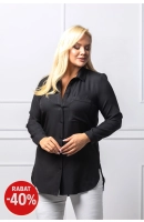 M46801 KOSZULA IRYS TWILL CZARNA