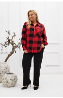 M54901 KOSZULA VIOLET KRATKA DUŻA CZERWONA M54901 KOSZULA VIOLET KRATKA DUŻA CZERWONA