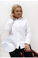 M55400 KOSZULA VANESSA OXFORD BIAŁA MIĘKKA