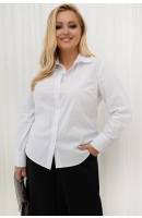 M55700 KOSZULA VIRGINIA BIAŁA STRECZ