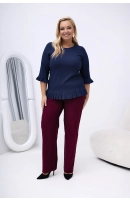 M57002 BLUZKA FELICIA GRANATOWA