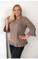 M57017 BLUZKA FELICIA KAKAO