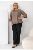 M57017 BLUZKA FELICIA KAKAO