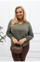 M57204 BLUZKA CARMEN KHAKI M57204 BLUZKA CARMEN KHAKI