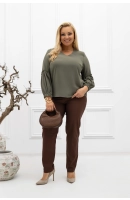 M57204 BLUZKA CARMEN KHAKI M57204 BLUZKA CARMEN KHAKI