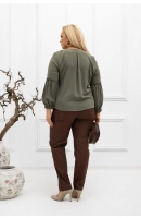 M57204 BLUZKA CARMEN KHAKI M57204 BLUZKA CARMEN KHAKI