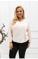 M57215 BLUZKA CARMEN ŁOSOSIOWA