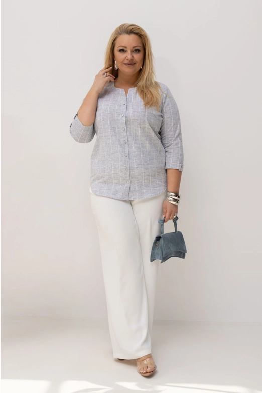 Odzież plus size <strong>z lnu i bawełny</strong>