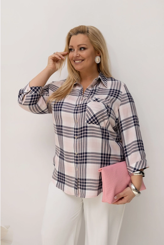 👉Stylowa MAJÓWKA w kratkę do -30%