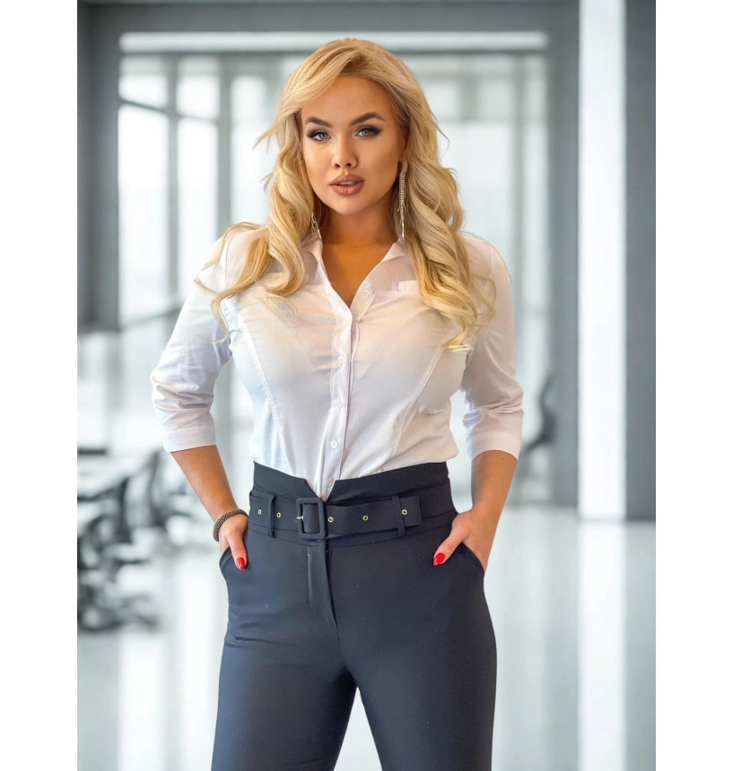 M04500 BLUZKA LUCYNA BIAŁA