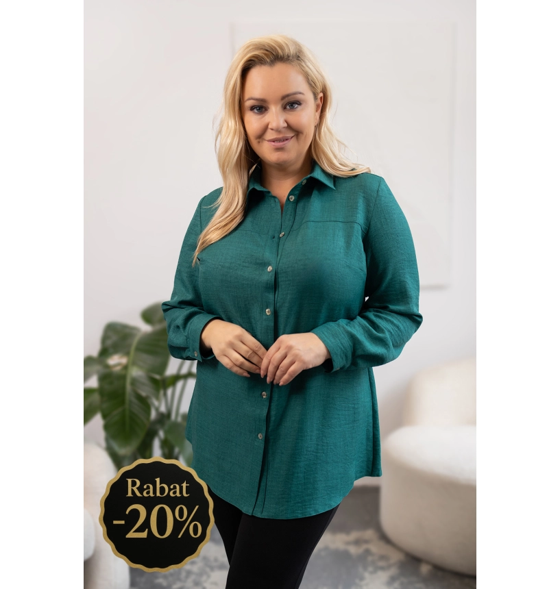 M14312 KOSZULA LUIZA ZIELONA