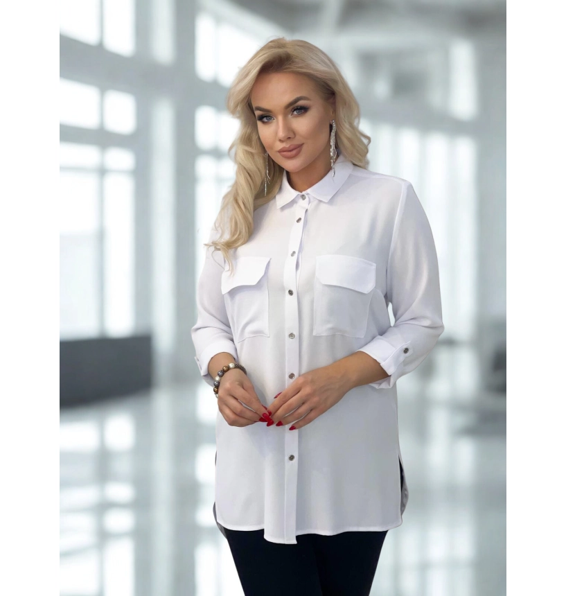 M17000 KOSZULA INKA BIAŁA