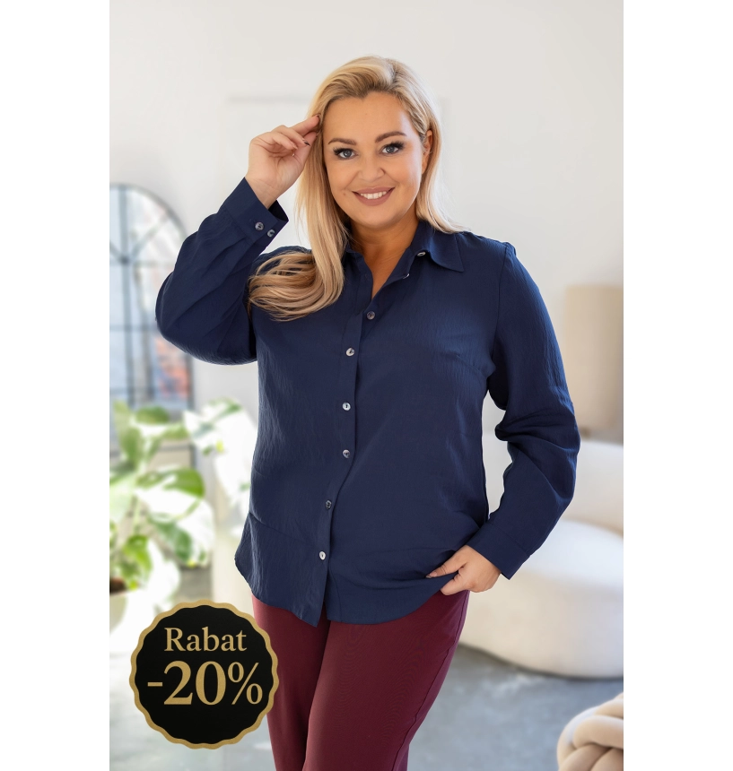 M24702 KOSZULA VIOLET GRANATOWA M24702 KOSZULA VIOLET GRANATOWA