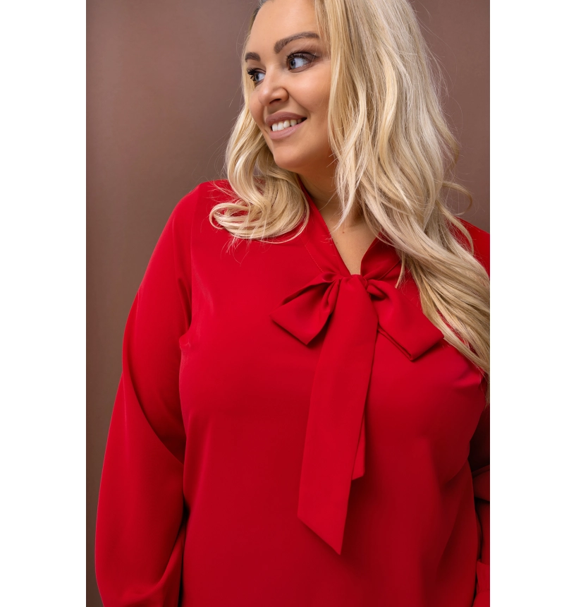 M46208 BLUZKA AMELIA CZERWONA M46208 BLUZKA AMELIA CZERWONA