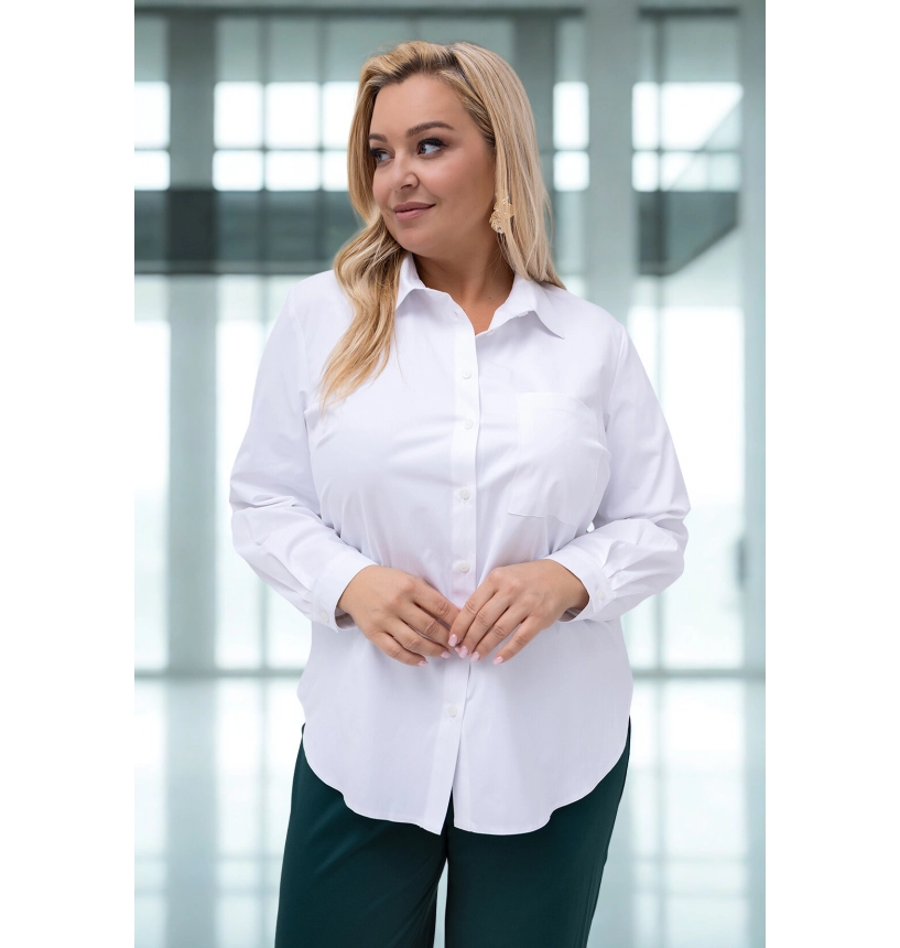 M54800 KOSZULA VIOLET 2 BIAŁA