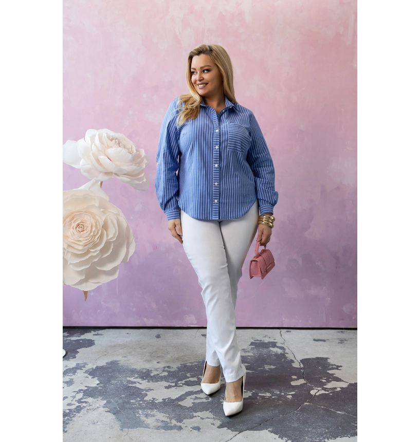 M55003 KOSZULA VIKTORIA PASKI SZEROKIE JEANS