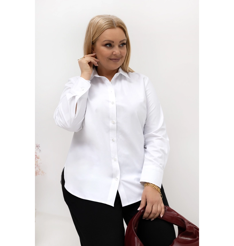 M55500 KOSZULA VANESSA OXFORD BIAŁA STRECZ M55500 KOSZULA VANESSA OXFORD BIAŁA STRECZ