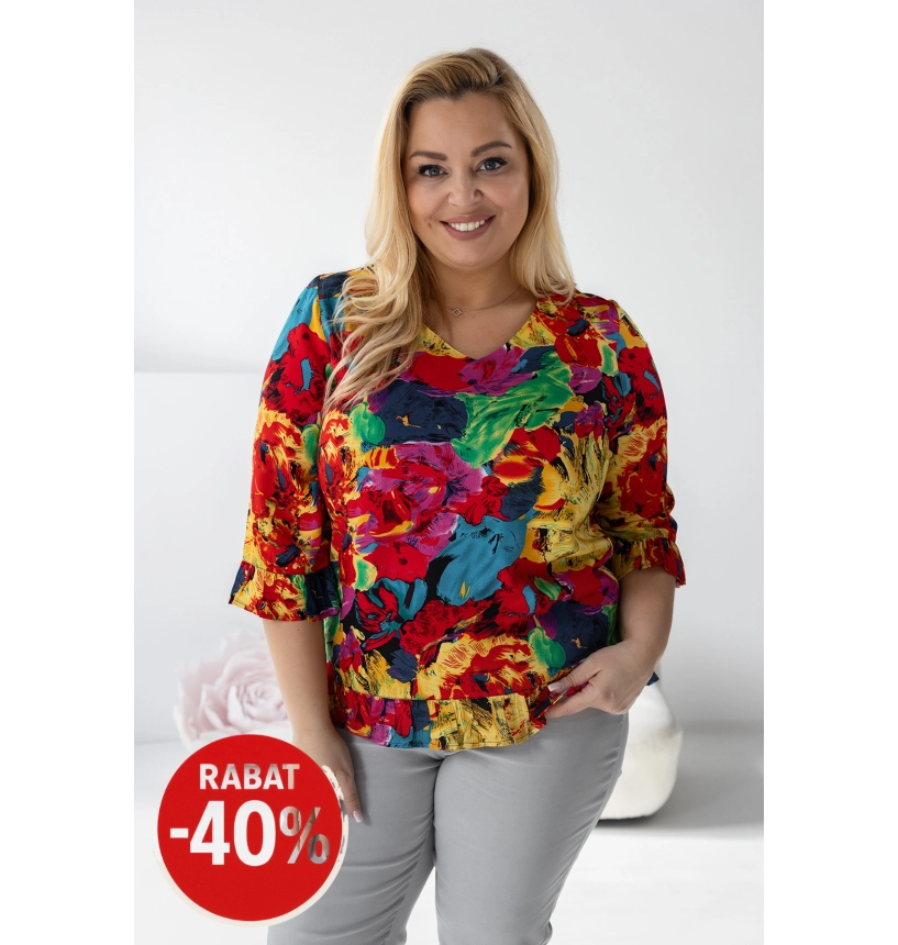 M56564 BLUZKA FANTASY WZÓR MAKI
