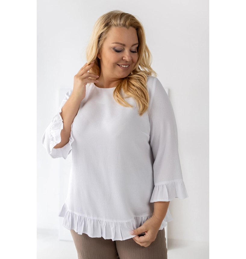 M57000 BLUZKA FELICIA BIAŁA