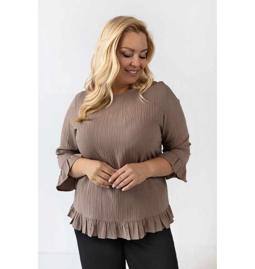 M57017 BLUZKA FELICIA KAKAO