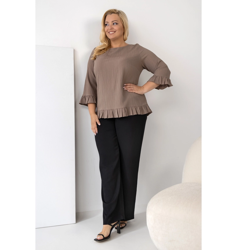 M57017 BLUZKA FELICIA KAKAO