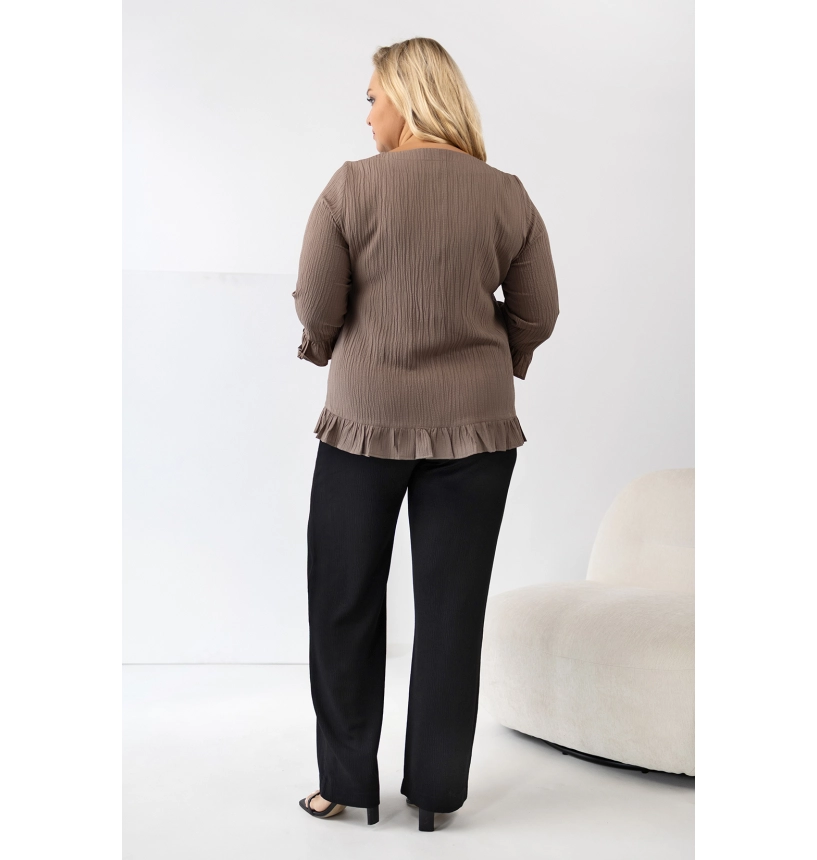 M57017 BLUZKA FELICIA KAKAO