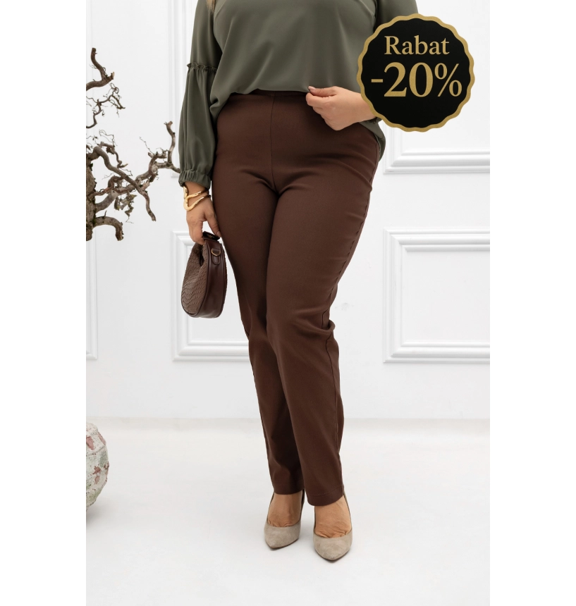 S117 SPODNIE ALEX BRĄZOWE S117 SPODNIE ALEX BRĄZOWE