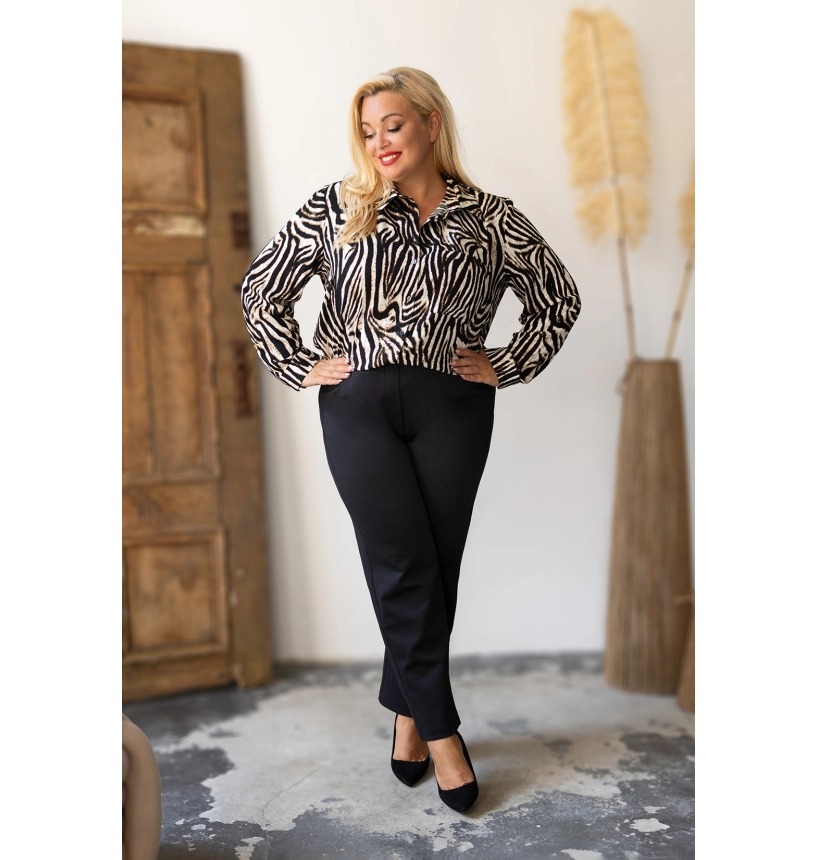 S301 SPODNIE CARMEN CZARNE