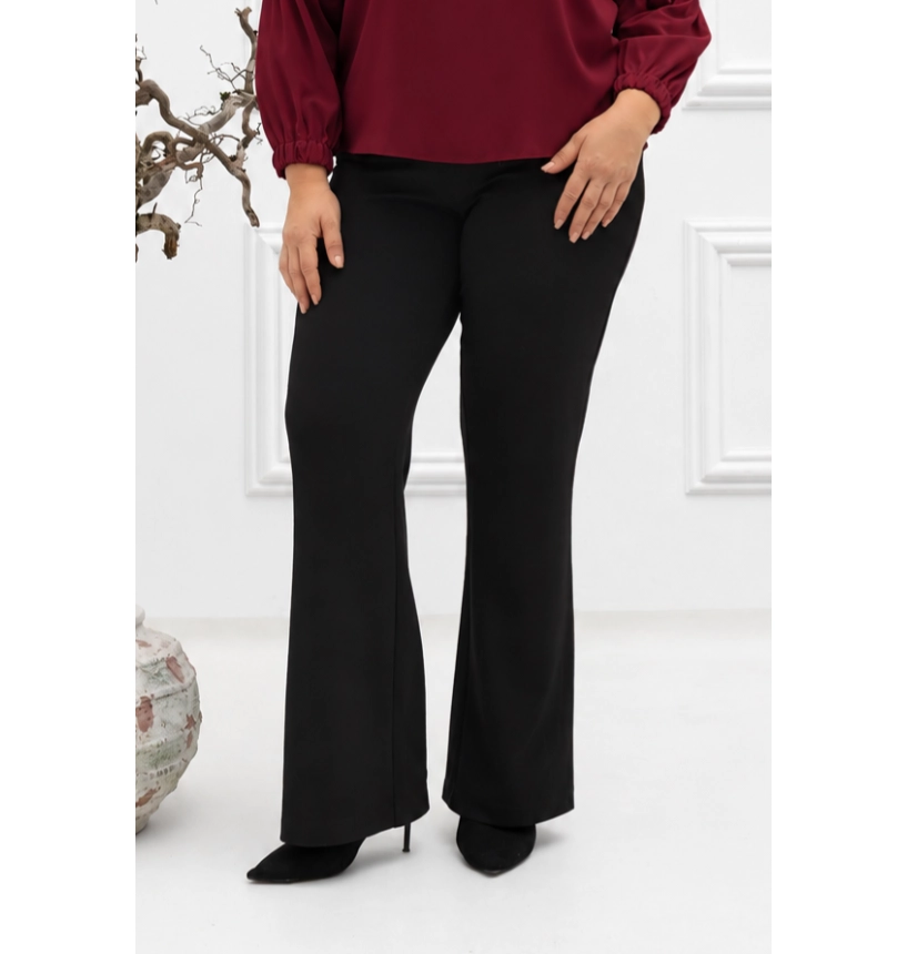 S501 SPODNIE SOPHIA CZARNE
