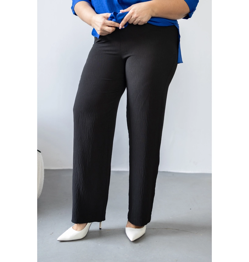S601 SPODNIE ANDY CZARNE CREPA